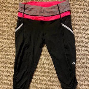 Lululemon High Rise Crop Leggings